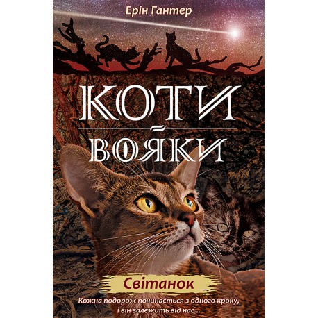 КОТИ-ВОЯКИ ЦИКЛ 2 КНИГА 3 СВІТАНОК motyleksiazkowe.pl