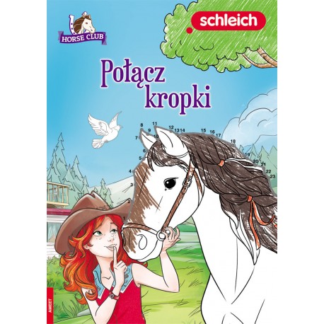 Horse Club Połącz kropki motyleksiazkowe.pl