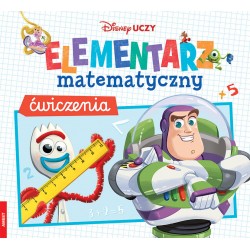 Disney Uczy Elementarz matematyczny Ćwiczenia motyleksiazkowe.pl