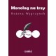 Monolog na trzy Bożena Węgrzynek motyleksiazkowe.pl