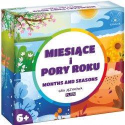 Miesiące i pory roku Months and seasons motyleksiazkowe.pl