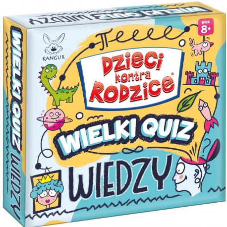 Dzieci kontra Rodzice Wielki quiz wiedzy motyleksiazkowe.pl