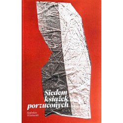 Siedem książek porzuconych Radosław Wiśniewski motyleksiazkowe.pl