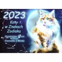 Kalendarz 2023 Koty w Znakach Zodiaku