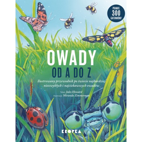 Owady od A do Z NW Jules Howard motyleksiazkowe.pl