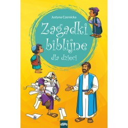 Zagadki biblijne dla dzieci Justyna Czernicka motyleksiazkowe.pl