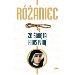Różaniec ze świętą Faustyną Małgorzata Kremer motyleksiazkowe.pl