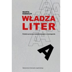 Władza liter Marta Rakoczy motyleksiazkowe.pl