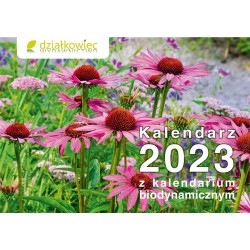 Kalendarz Biodynamiczny 2023 Ścienny okładka motyleksiazkowe.pl