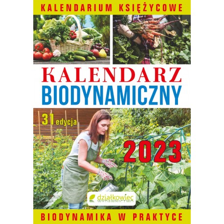 Kalendarz biodynamiczny 2023 motyleksiazkowe.pl