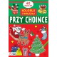 Koloruj i naklejaj Przy choince