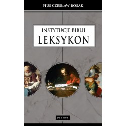 Instytucje Biblii Leksykon Czesław Bosak motyleksiazkowe.pl