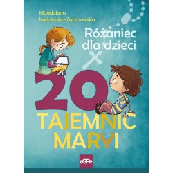 20 Tajemnic Maryi Różaniec dla dzieci Magdalena Kędzierska-Zaporowska motyleksiazkowe.pl