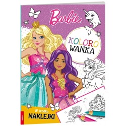 Barbie Dreamtopia Kolorowanka motyleksiazkowe.pl