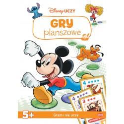 Disney Uczy Gry planszowe okładka motyleksiazkowe.pl