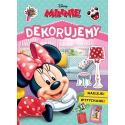 Disney Minnie Dekorujemy okładka motyleksiazkowe.pl