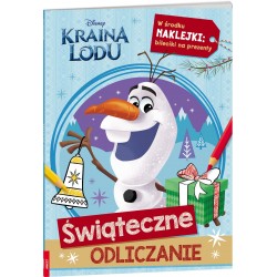 Kraina lodu Świąteczne odliczanie motyleksiazkowe.pl
