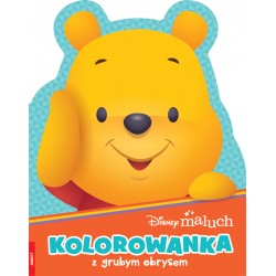 Disney Maluch Kolorowanka z grubym obrysem