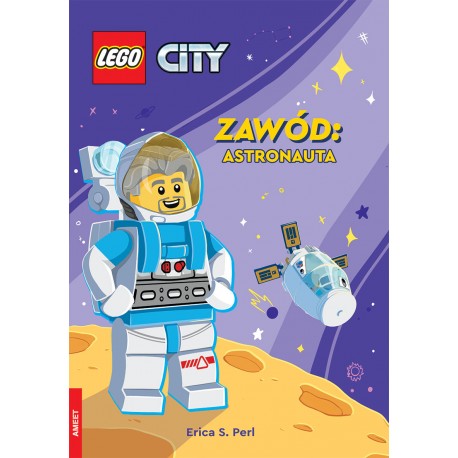LEGO City Zawód astronauta okładka motyleksiazkowe.pl