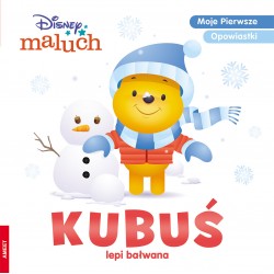 Disney Maluch Kubuś lepi bałwana okładka motyleksiazkowe.pl