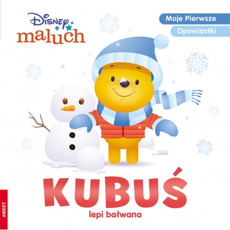Disney Maluch Kubuś lepi bałwana okładka motyleksiazkowe.pl