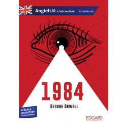 Angielski 1984 George Orwell Adaptacja klasyki z ćwiczeniami motyleksiazkowe.pl