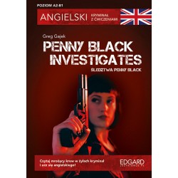 Angielski Kryminał z ćwiczeniami Penny Black Investigates motyleksiazkowe.pl