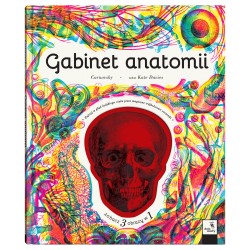 Gabinet anatomii Wyd 3 Kate Davies, il. Carnovsky okładka motyleksiazkowe.pl