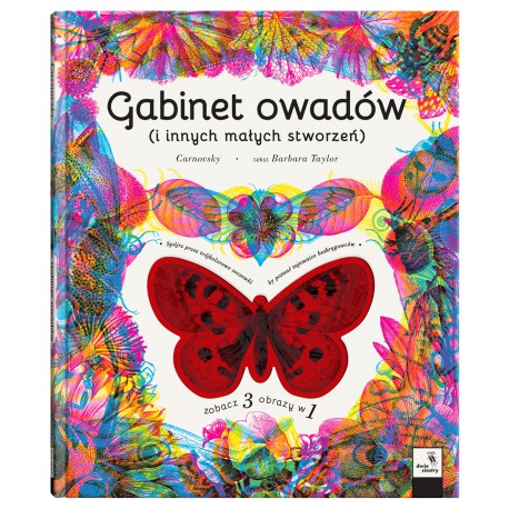Gabinet owadów i innych małych stworzeń Barbara Taylor, il. Carnovsky okładka motyleksiazkowe.pl