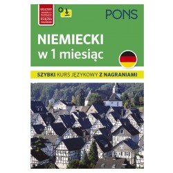 Niemiecki w 1 miesiąc PONS motyleksiazkowe.pl
