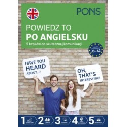 Powiedz to po angielsku Poziom A1-A2 PONS motyleksiazkowe.pl