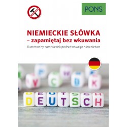 Niemieckie słówka zapamiętaj bez wkuwania A1 PONS motyleksiazkowe.pl