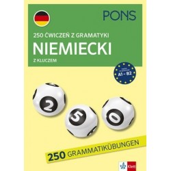 250 ćwiczeń z gramatyki Niemiecki z kluczem A1-B2 PONS