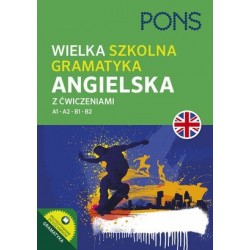 Wielka szkolna gramatyka angielska z ćwiczeniami A1-B2 PONS motyleksiazkowe.pl