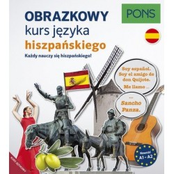 Obrazkowy kurs języka hiszpańskiego A1-A2 PONS motyleksiazkowe.pl