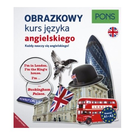 Obrazkowy kurs języka angielskiego A1-A2 PONS motyleksiazkowe.pl