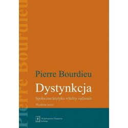 Dystynkcja Pierre Bourdieu motyleksiazkowe.pl