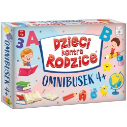 Dzieci kontra Rodzice OMNIBUSEK 4+ motyleksiazkowe.pl