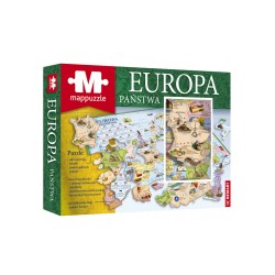 Mappuzzle Europa Państwa motyleksiazkowe.pl