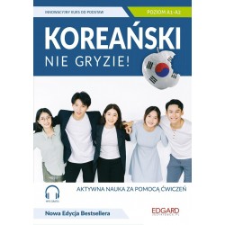 Koreański nie gryzie Poziom A1-A2 motyleksiazkowe.pl
