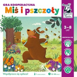 Miś i pszczoły Gra kooperacyjna motyleksiazkowe.pl