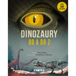 Dinozaury od A do Z Dieter Braun motyleksiazkowe.pl