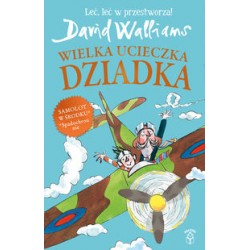 Wielka ucieczka dziadka David Walliams motyleksiazkowe.pl