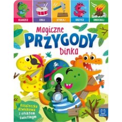 Magiczne przygody Dinka Książeczka dźwiękowa Anna Podgórska motyleksiazkowe.pl