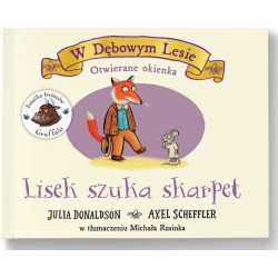 Lisek szuka skarpek Julia Donaldson Axel Scheffler motyleksiazkowe.pl