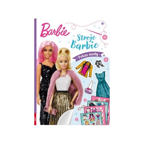 Barbie Stroje Barbie Pokaz mody motyleksiazkowe.pl