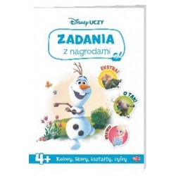 Disney uczy Kraina lodu Zadania z nagrodami motyleksiazkowe.pl