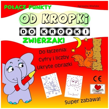 Od kropki do kropki Zwierzaki motyleksiazkowe.pl