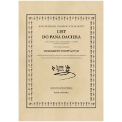 List do Pana Daciera Jean-Francois Champollion Młodszy motyleksiążkowe.pl