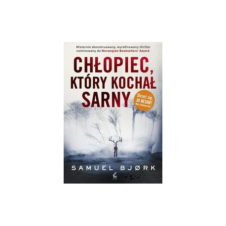 Chłopiec który kochał sarny Samuel Bjork motyleksiążkowe.pl